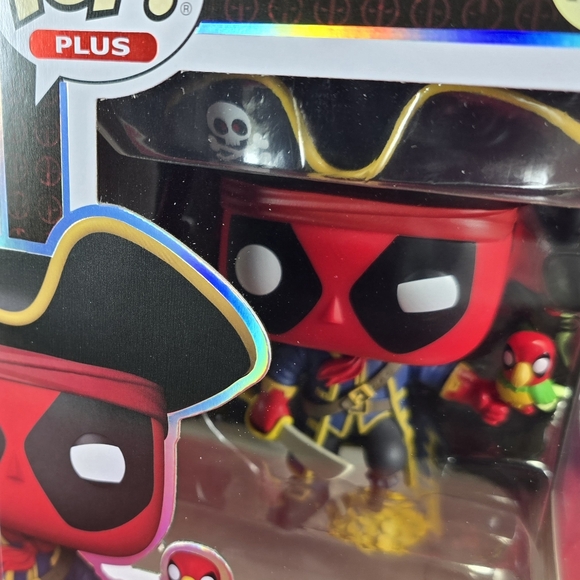 Deadpool As Long John Silver Funko # 1493 (Nib) With Pop Protector - Picture 3 of 7